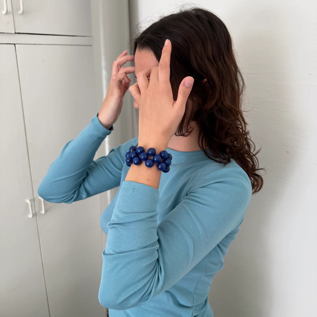 Mori Big Bracelet - dark blue / 6월 10일 출고