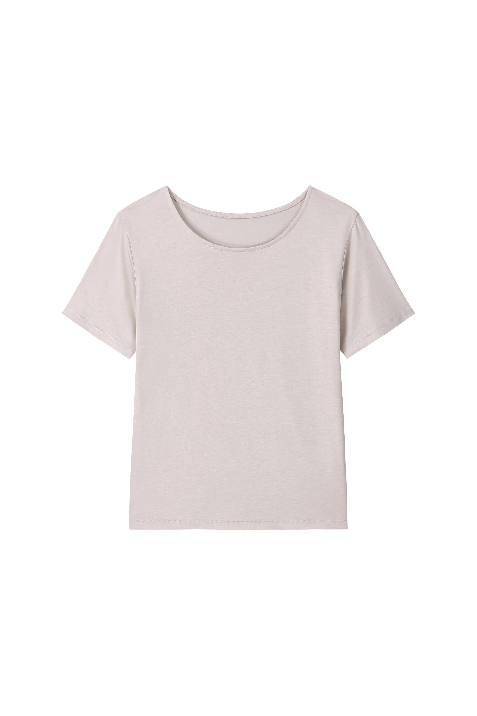 Tencel Regular Tee - beige