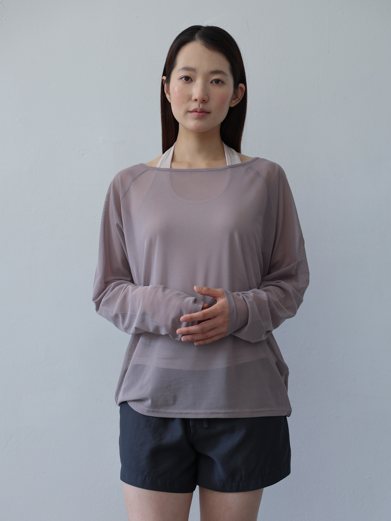 Raglan Long Sleeve - deep taupe