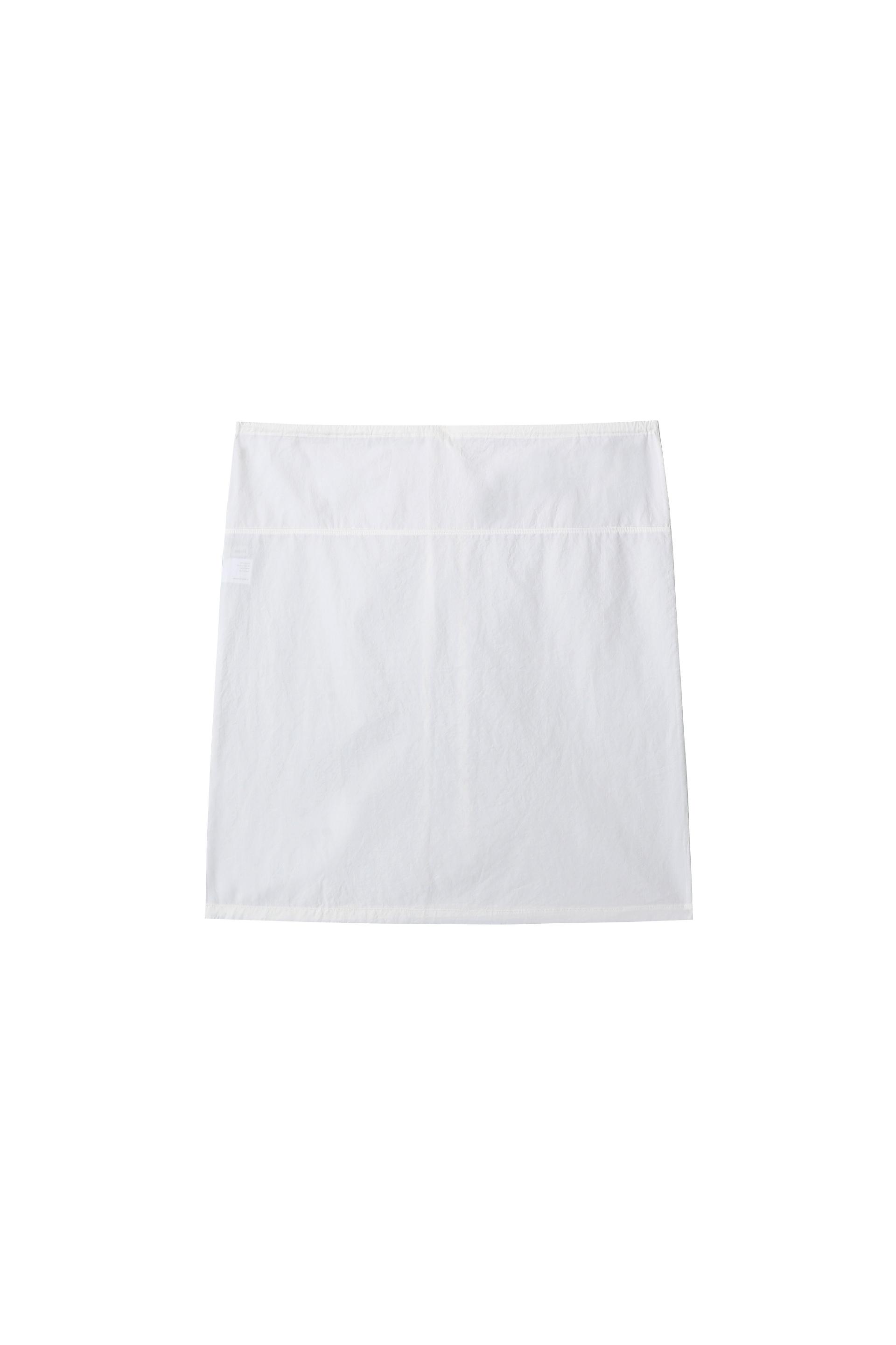 Poplin Skirt - white