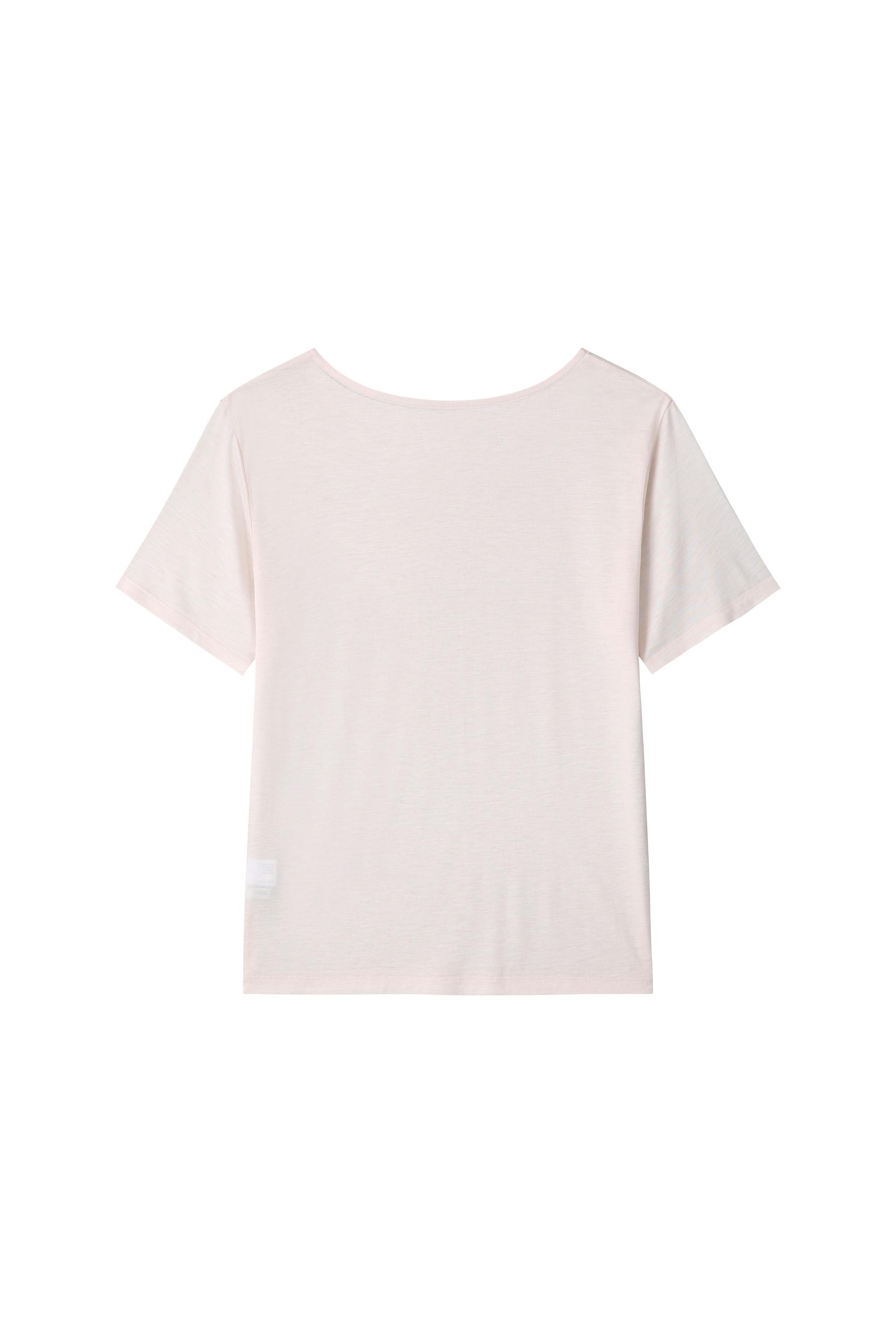 Tencel Regular Tee - ivory