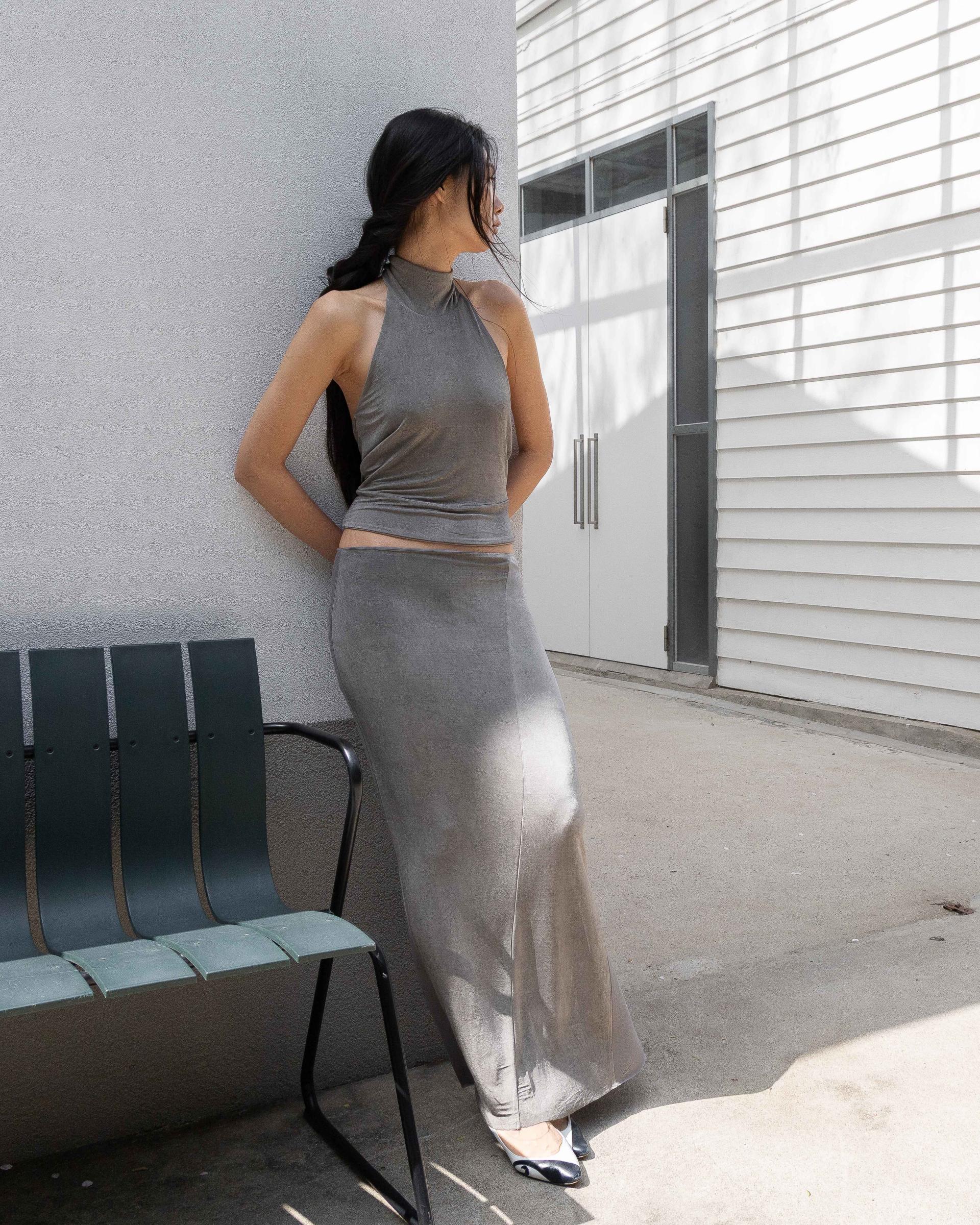 Drop Skirt II - smoke