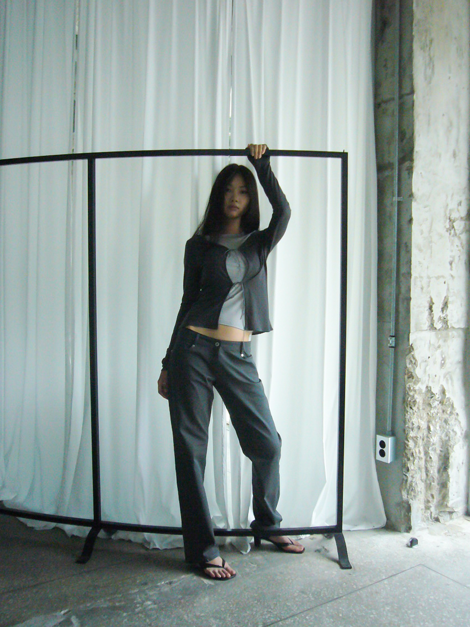 Low Twill Denim - charcoal