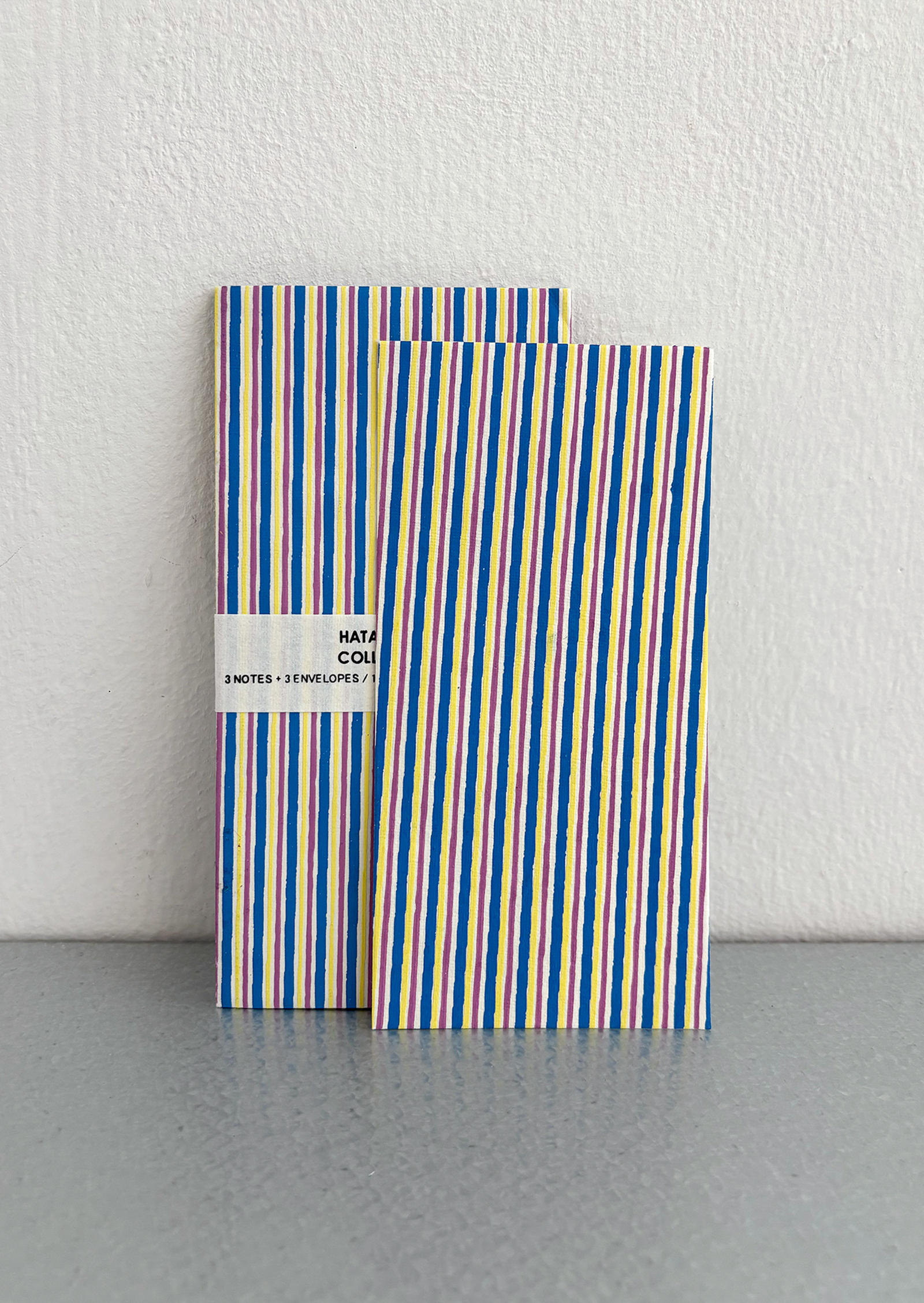 3pack Card and Envelope - blue mix