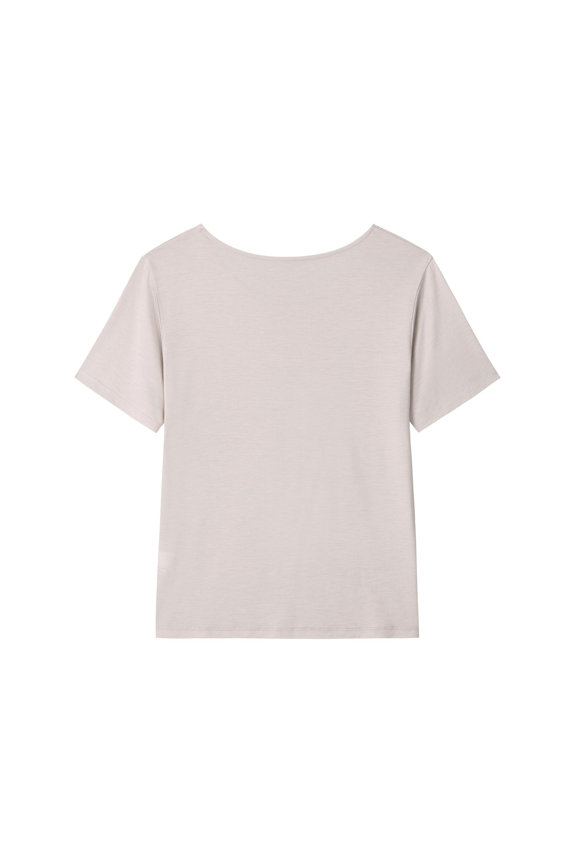 Tencel Regular Tee - beige