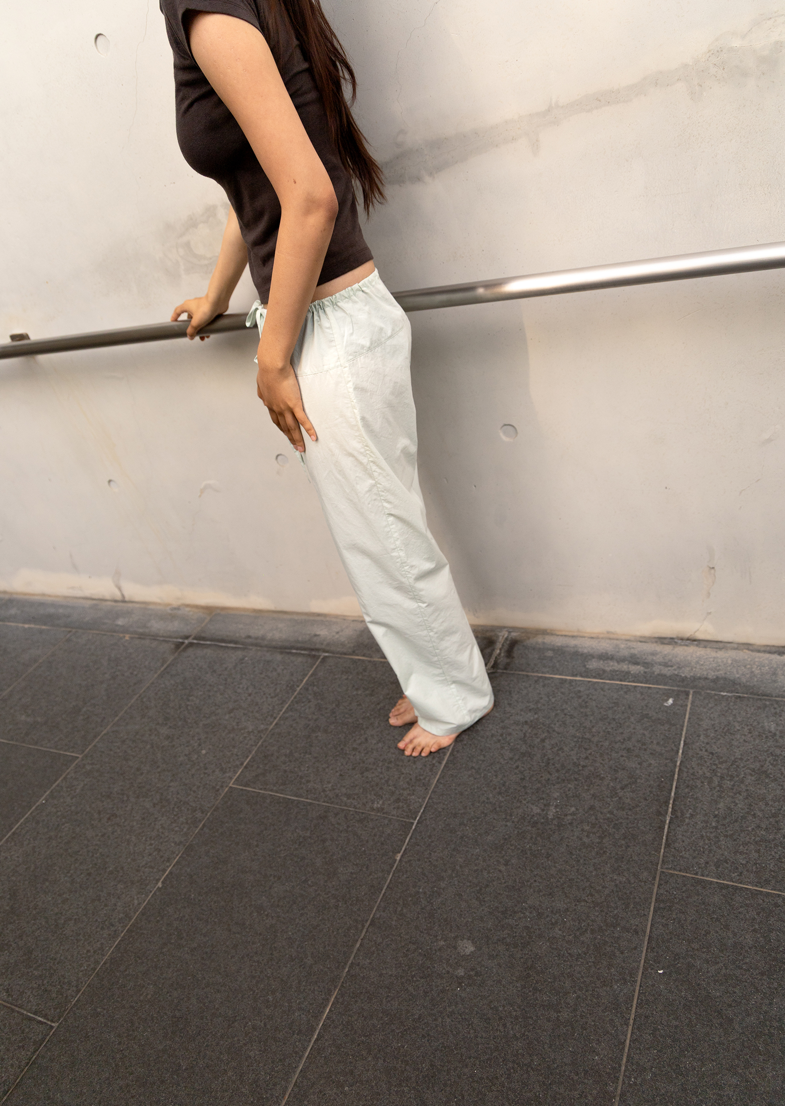 Poplin Pants - mint