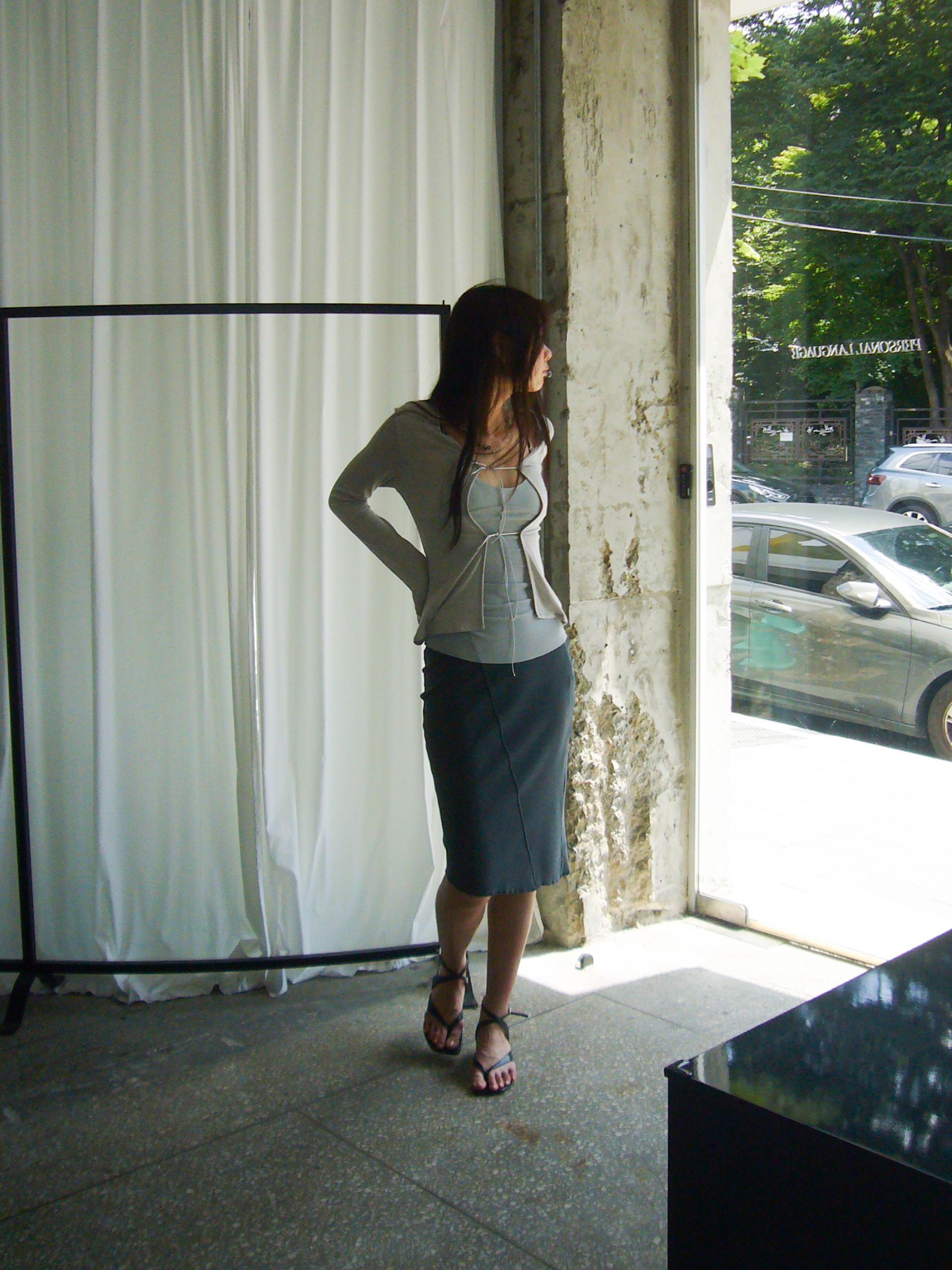 Rae Cardigan - pale grey