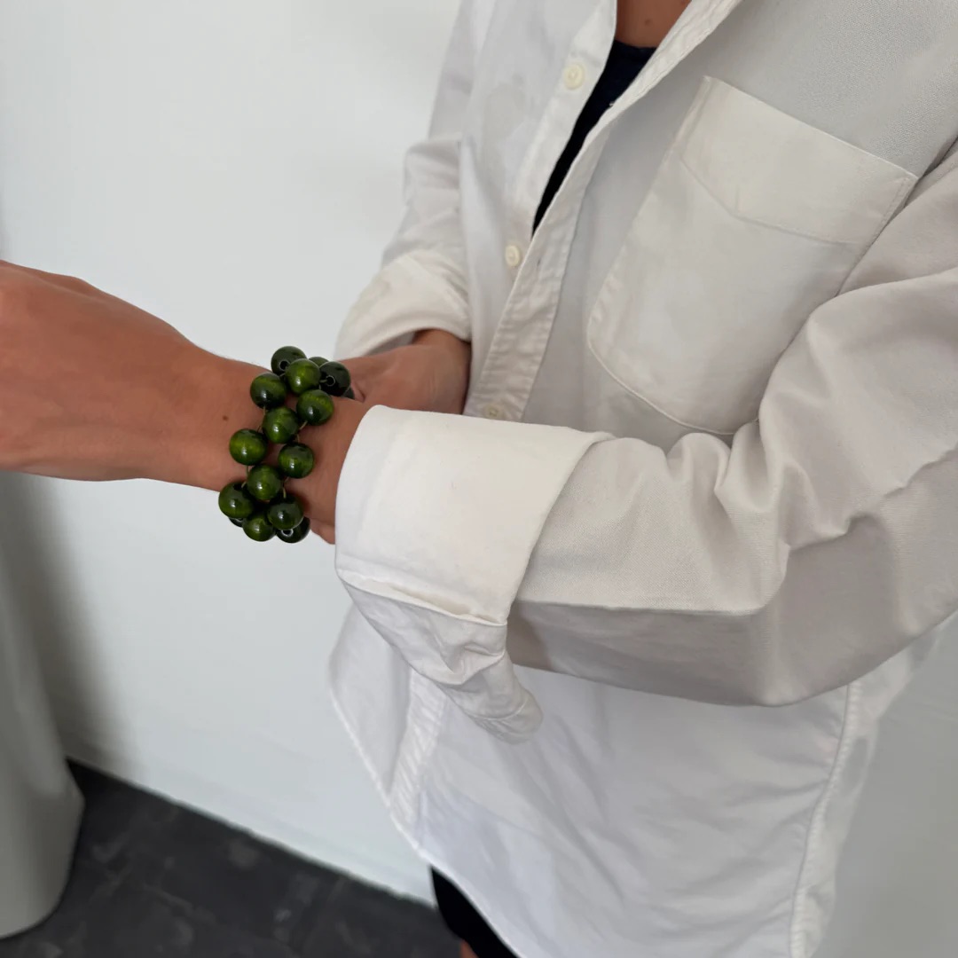 Mori Big Bracelet - khaki