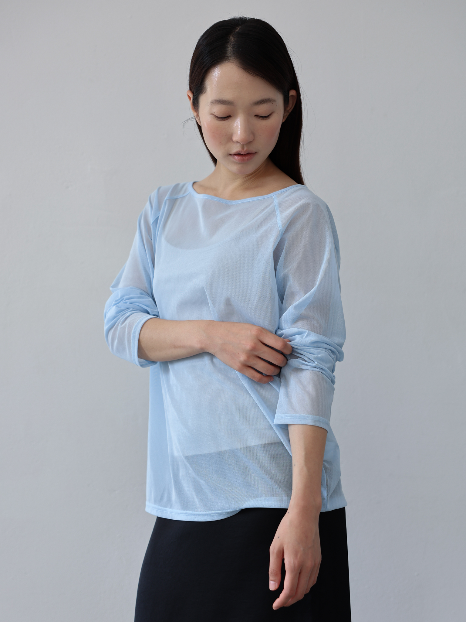 Raglan Long Sleeve - sky blue