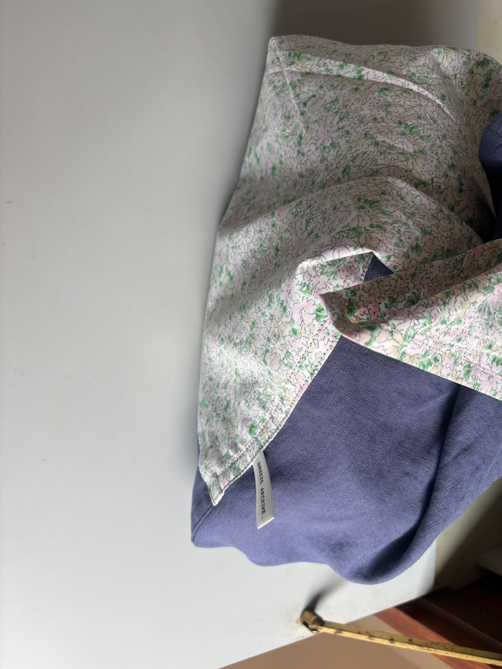 Lunch Box Cloth - purple/flower, large / 10월 7일 출고