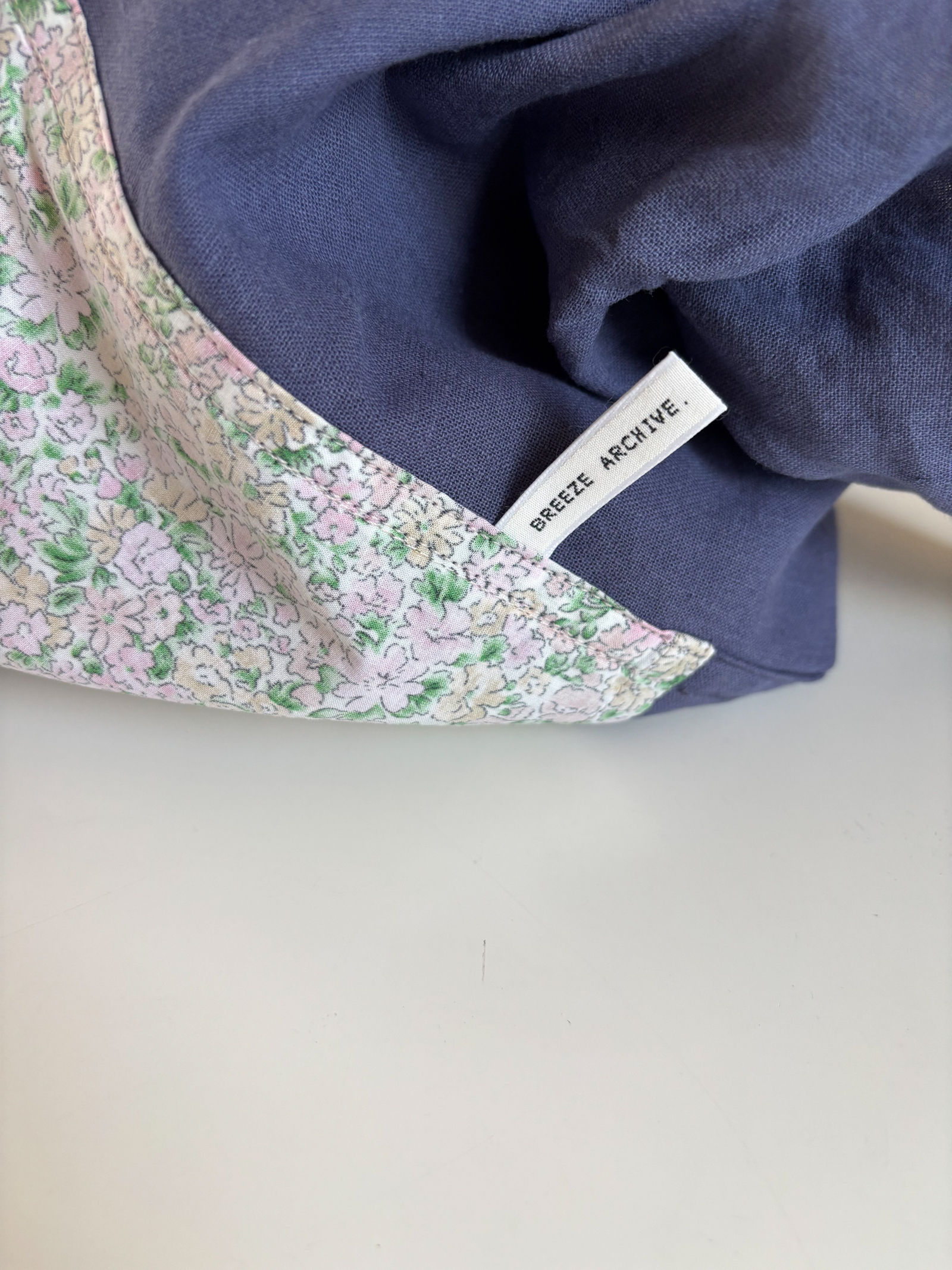 Lunch Box Cloth - purple/flower, large / 10월 7일 출고