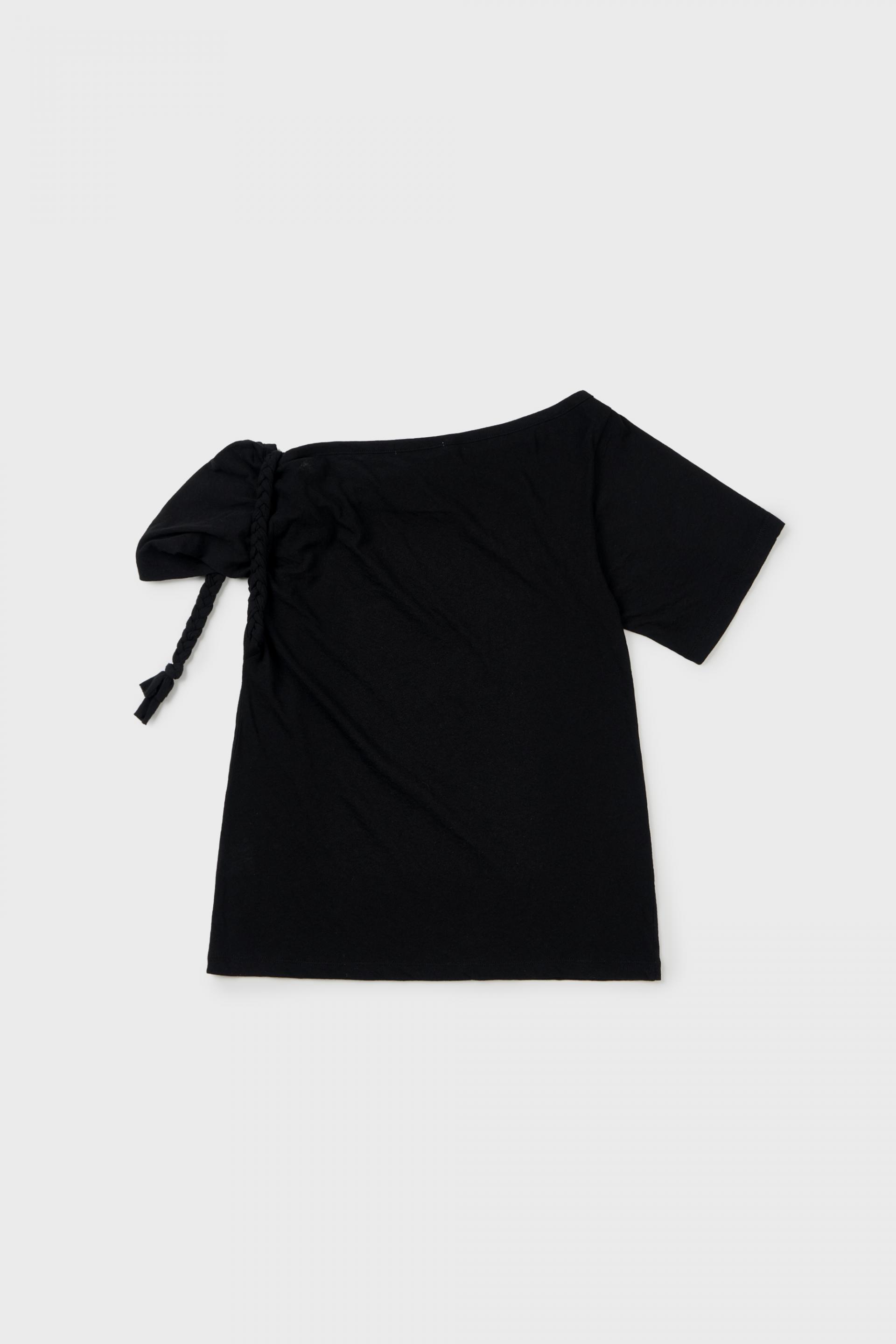 Braided Rope T-shirt - black