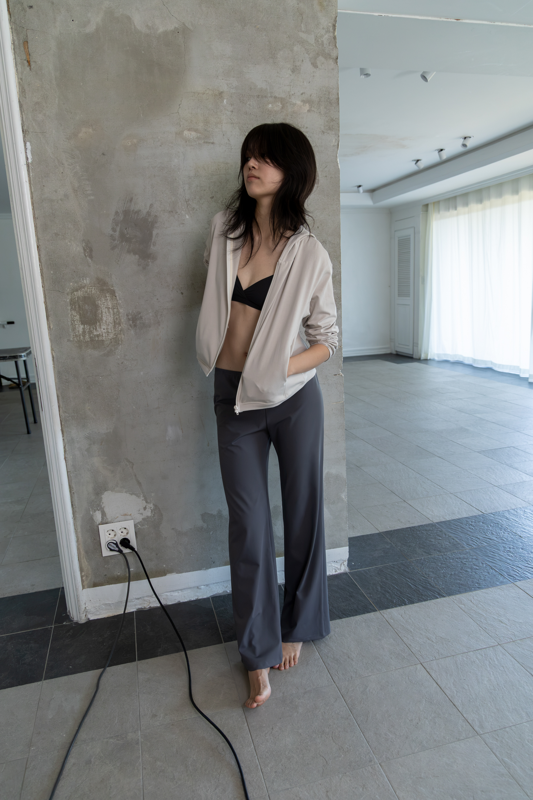 Easy Pants - charcoal