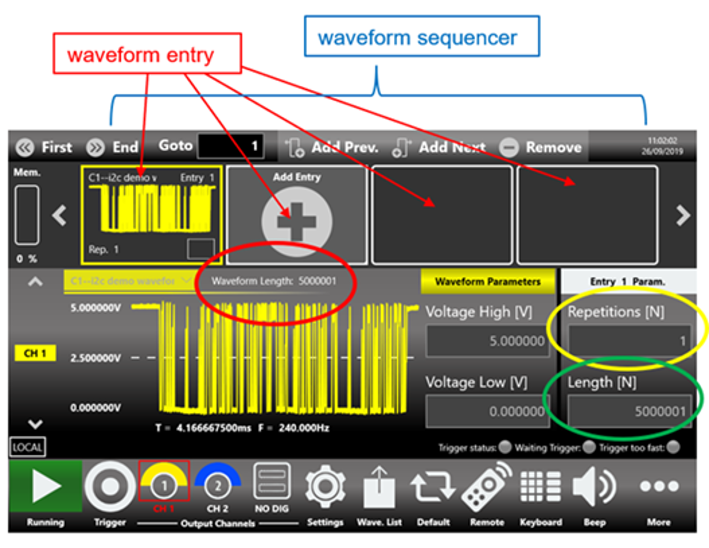 T3AWG6k 임의 파형 발생기