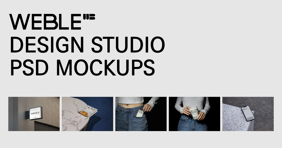 Weble Mockups