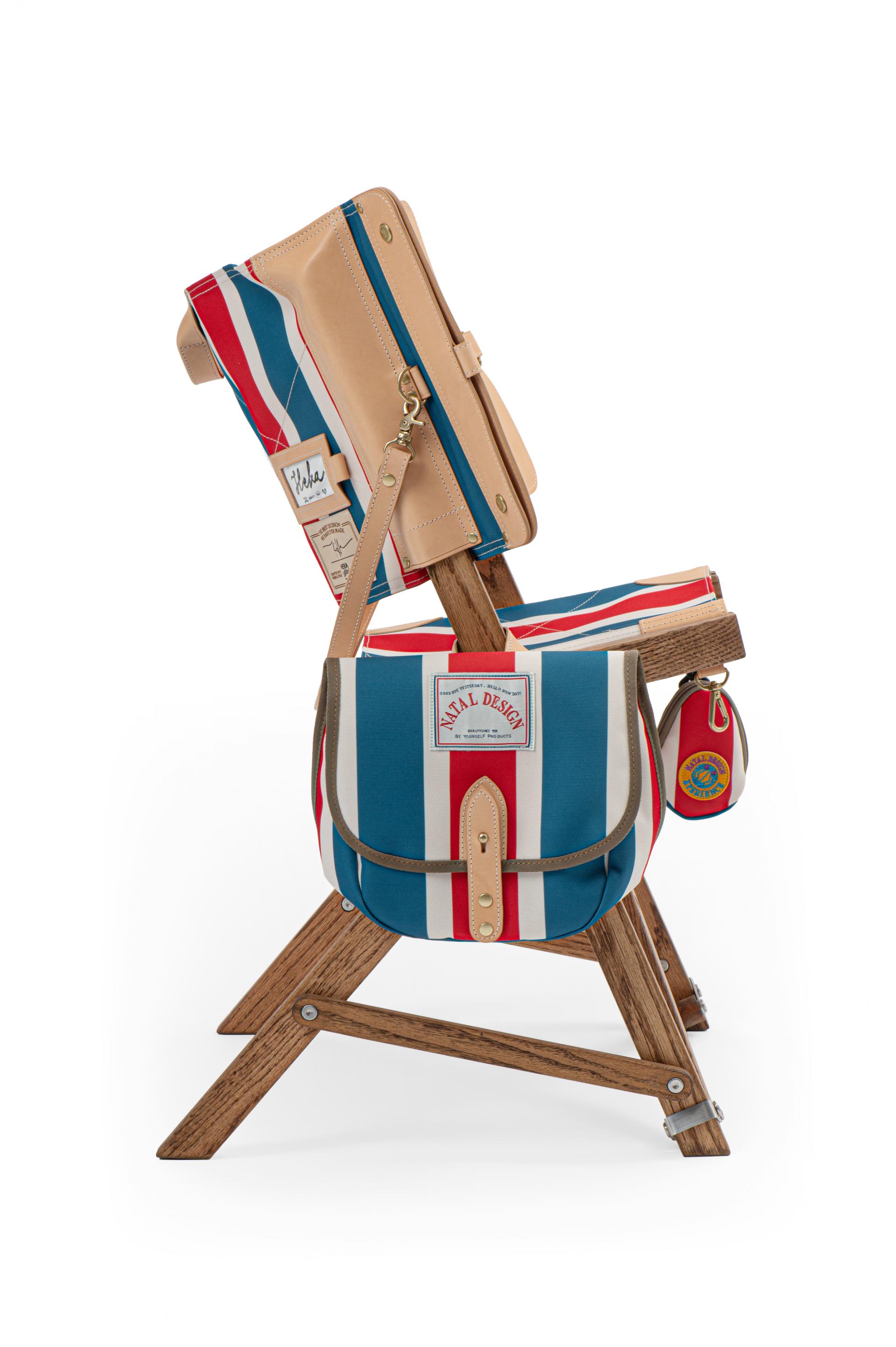 HEKA chair ACC. - 'Kaffa' x 'NATAL DESIGN' ver. SIDE POUCH (Cross Bag)