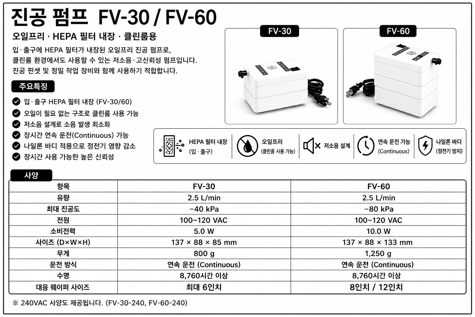 ESD 진공 핀셋│베큠 트위저│진공 트위저│정전기 방지│AS ONE Vacuum Tweezers C001·C002·C003
