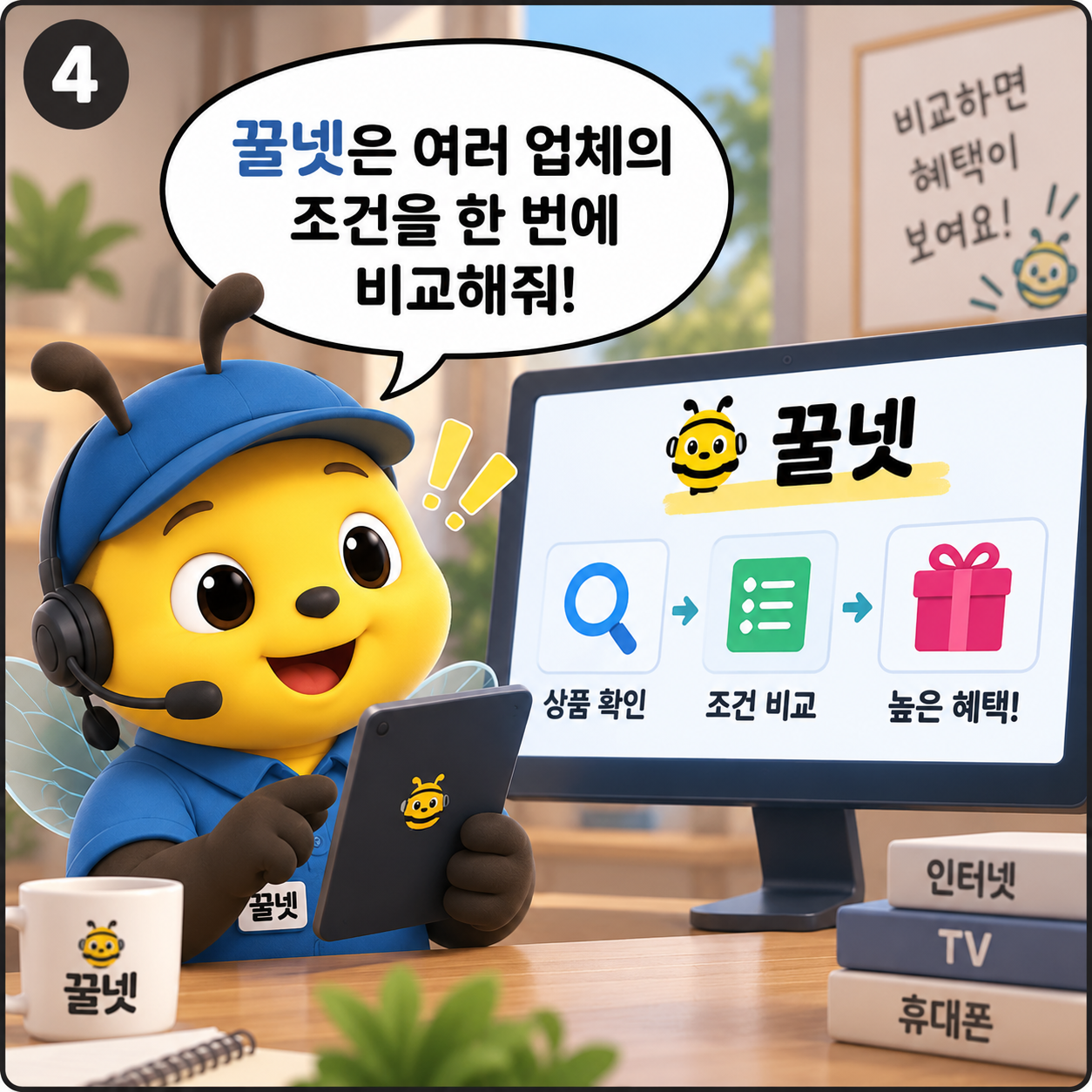 꿀넷 인터넷 가입 입점업체 조건 비교