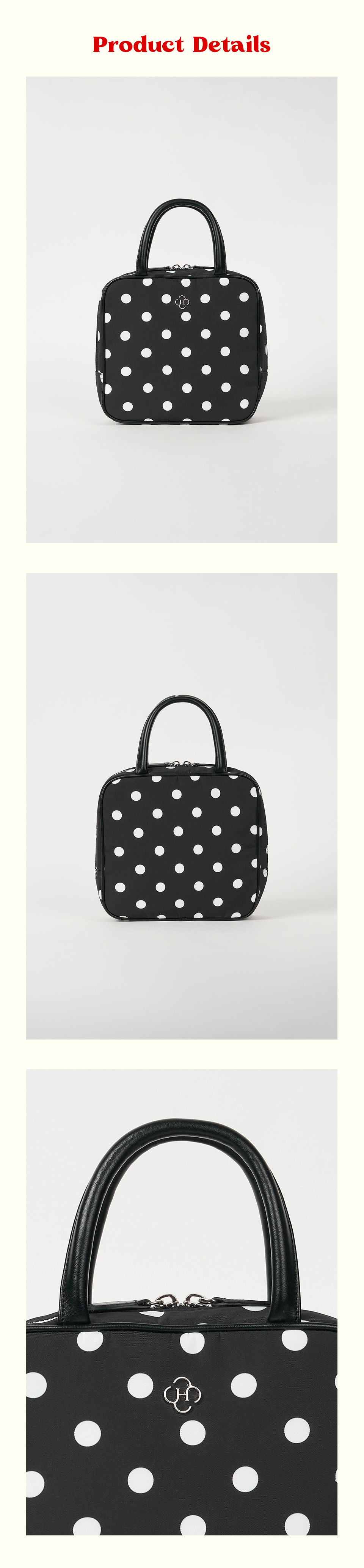 ★HEEARI★ Eve Square Tote Bag Eve Square Tote Bag_Dot MUSINSA公式 | HEEARI Eve Square Tote Bag_Dot