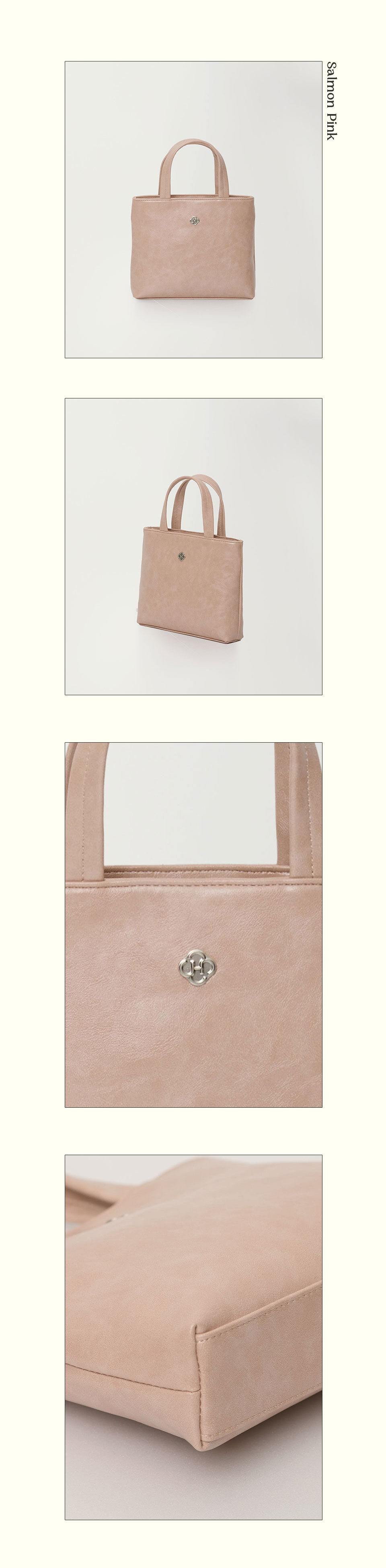 トートバッグ HEEARI [3rd reorder] Mari Leather Tote Bag Mari leather tote Mari Leather Tote Bag_Red - HEEARI 히어리