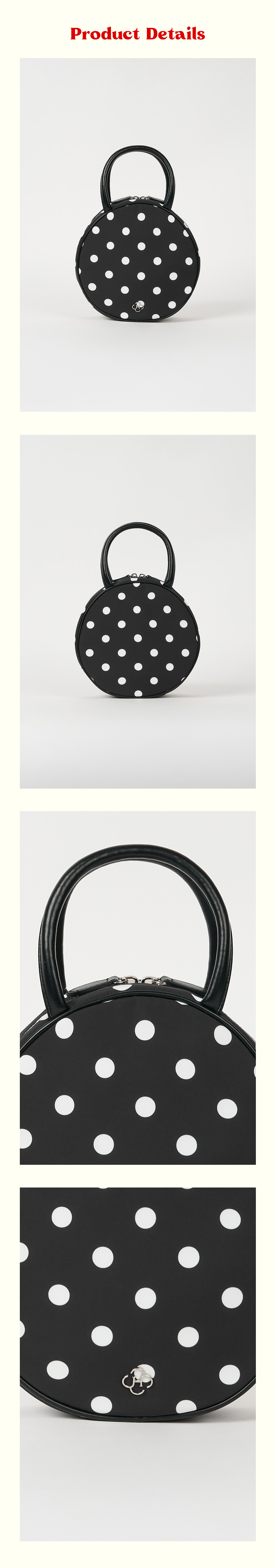 MUSINSA公式 | HEEARI Luna Tambourine Tote Bag_Dot