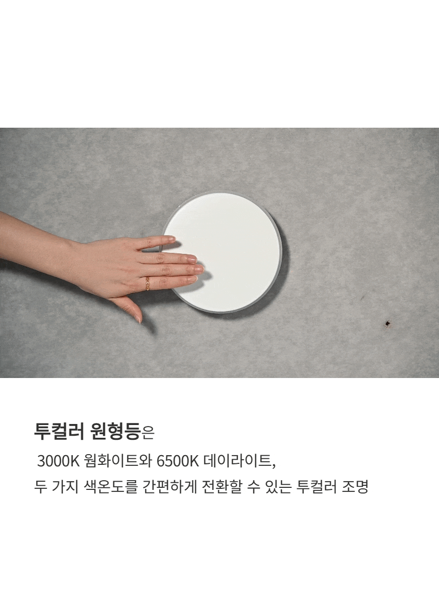 다브츠 터치 원형등