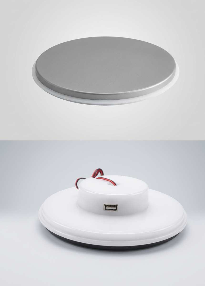 다브츠 터치 원형등 USB