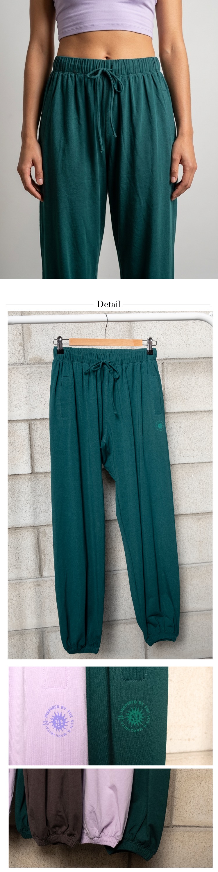 Solar Pants -Teal Mist