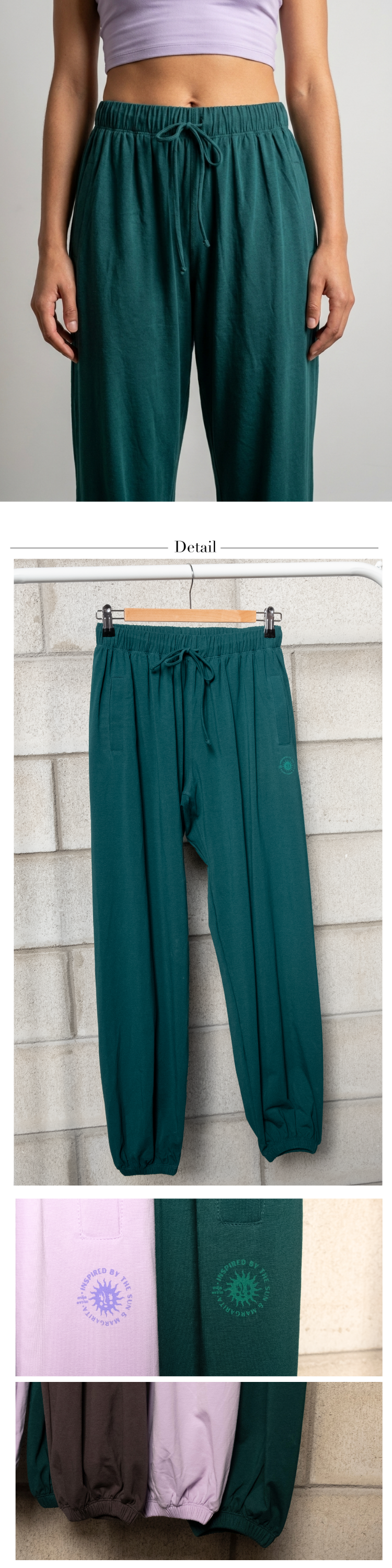 Solar Pants -Teal Mist
