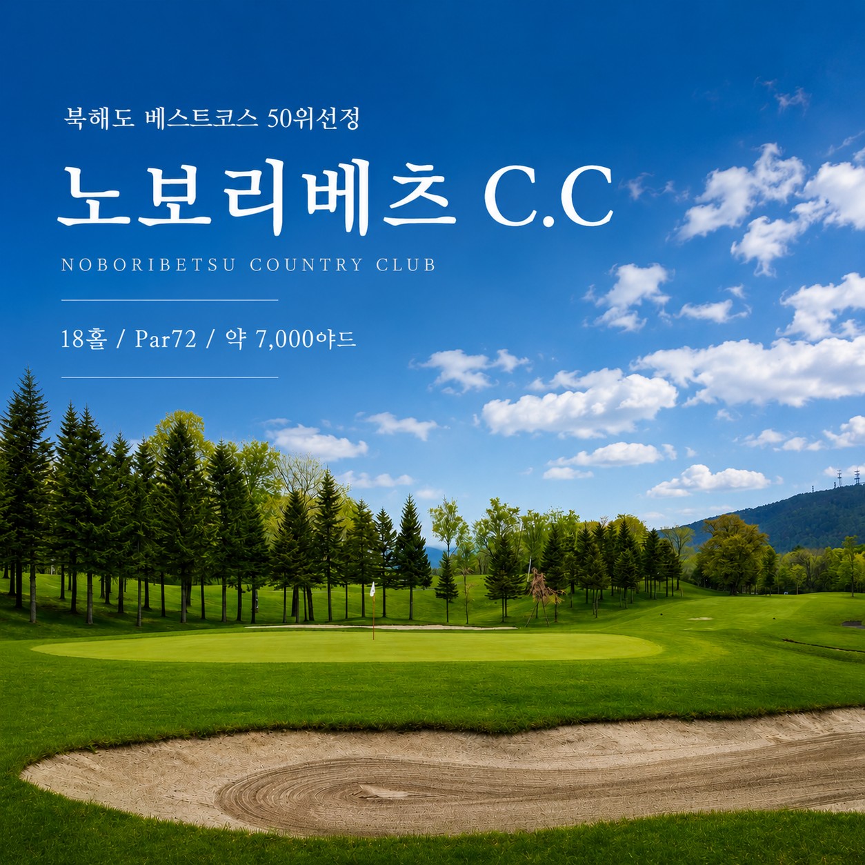 일본/북해도 프리미엄 도야호 골프 26년 7~9월
