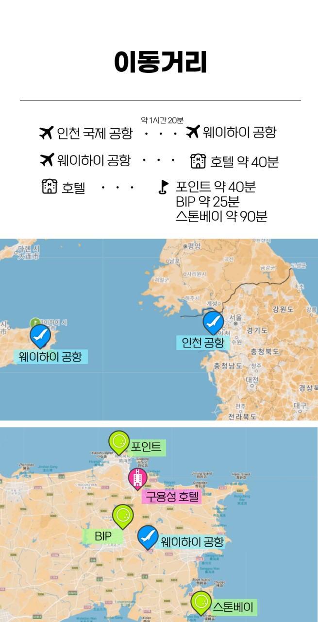 중국/위해 웨이하이 골프 26년 9~10월