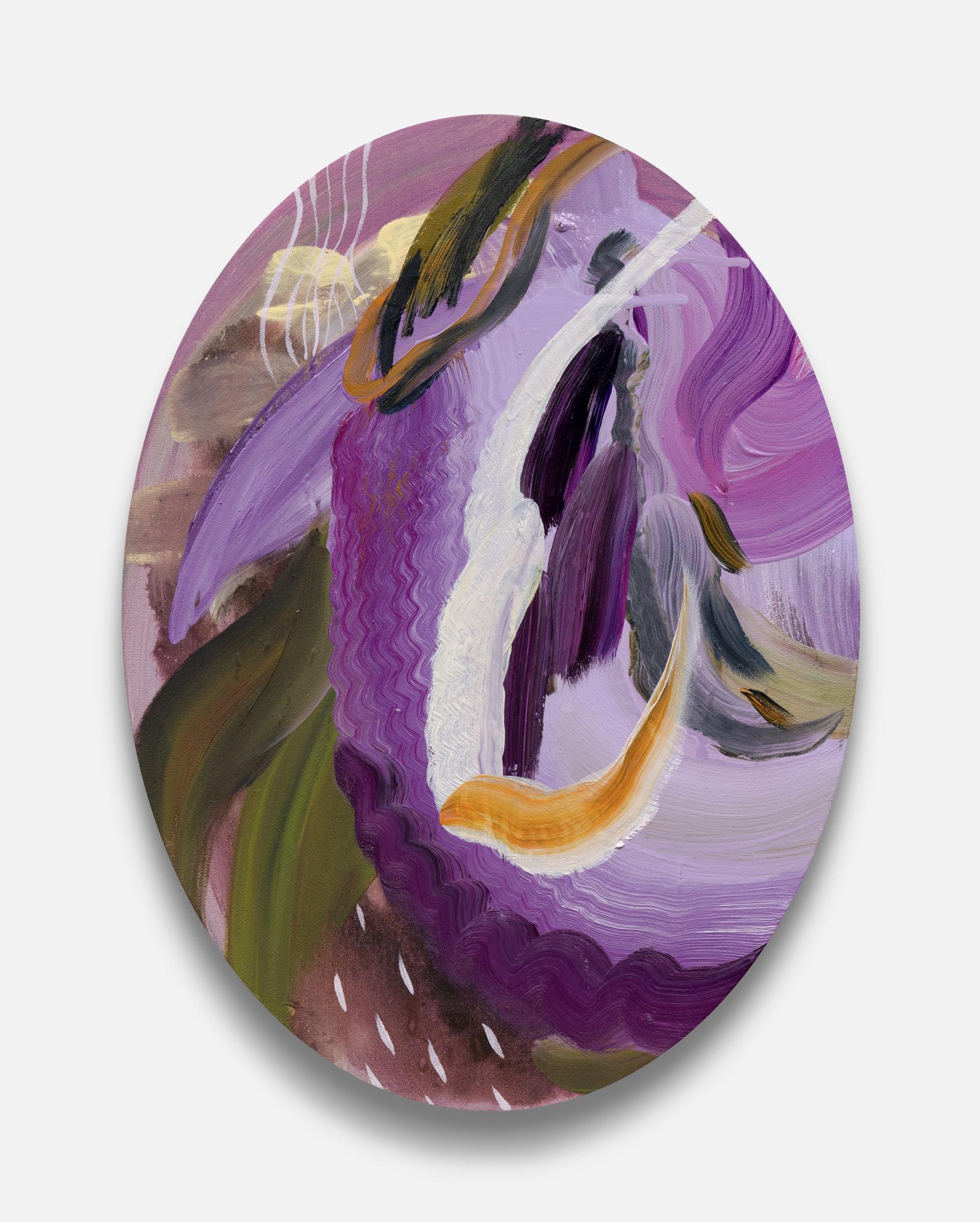 [수정본] 두 번째 감각 (The Other Sense), oil, water color, gouache, acrylic, pigment powder on silk layered canvas, 40×30cm, 2025 (1).jpg