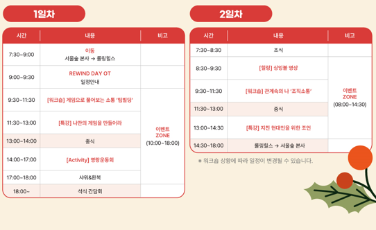 1박2일워크숍후기