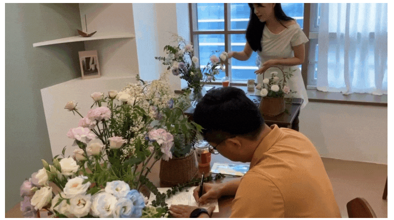 이색워크숍플라워힐링클래스