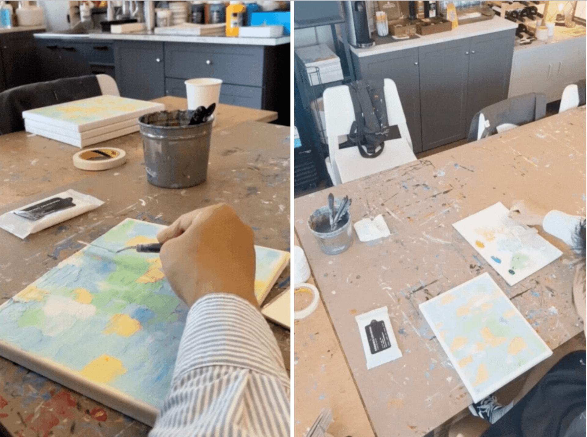 나이프페인팅원데이클래스