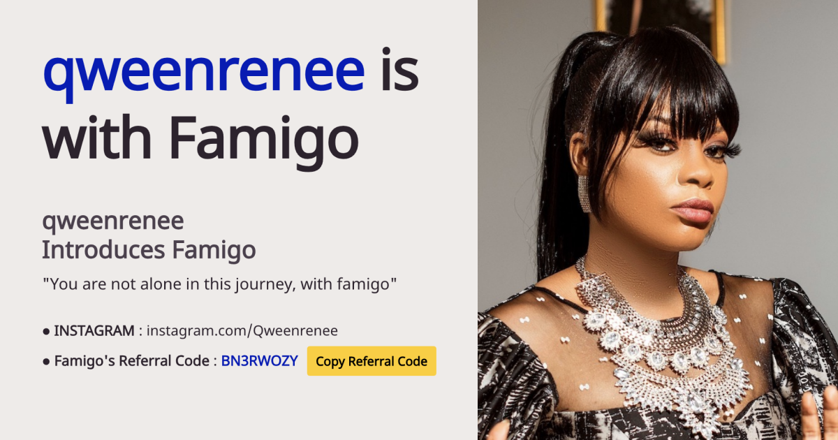 Famigo Influencer qweenrenee