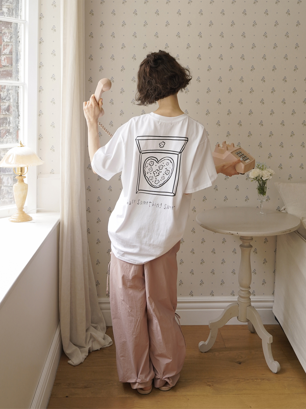 SWEET PIZZA TEE - mozzarella cheese