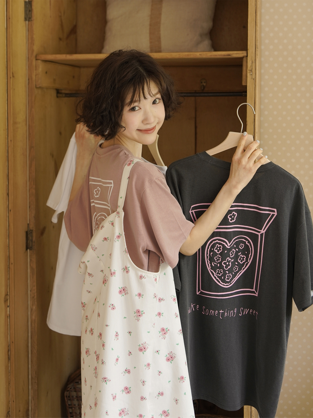 ROSE GARDEN APRON DRESS