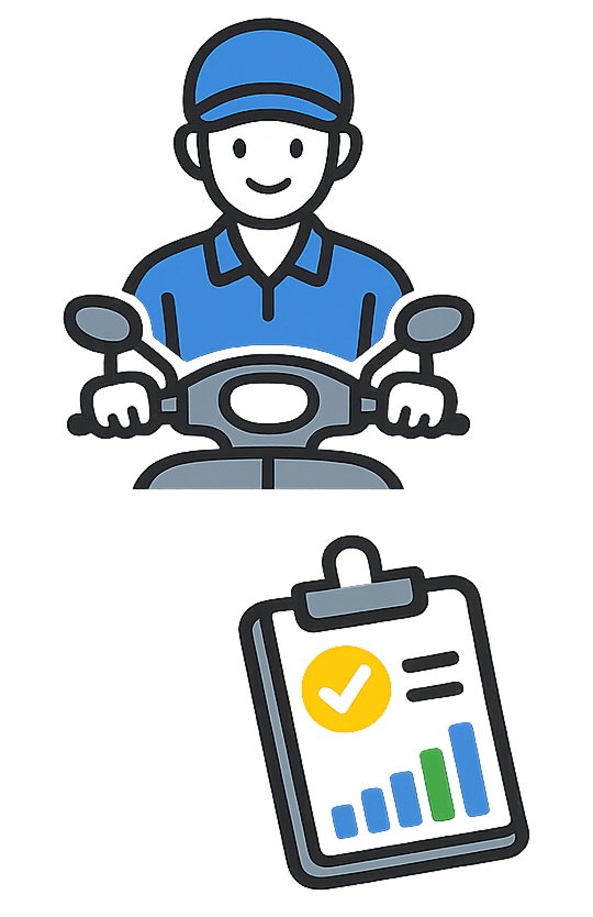 배송 기사 초보 기사 기본 안내 제공