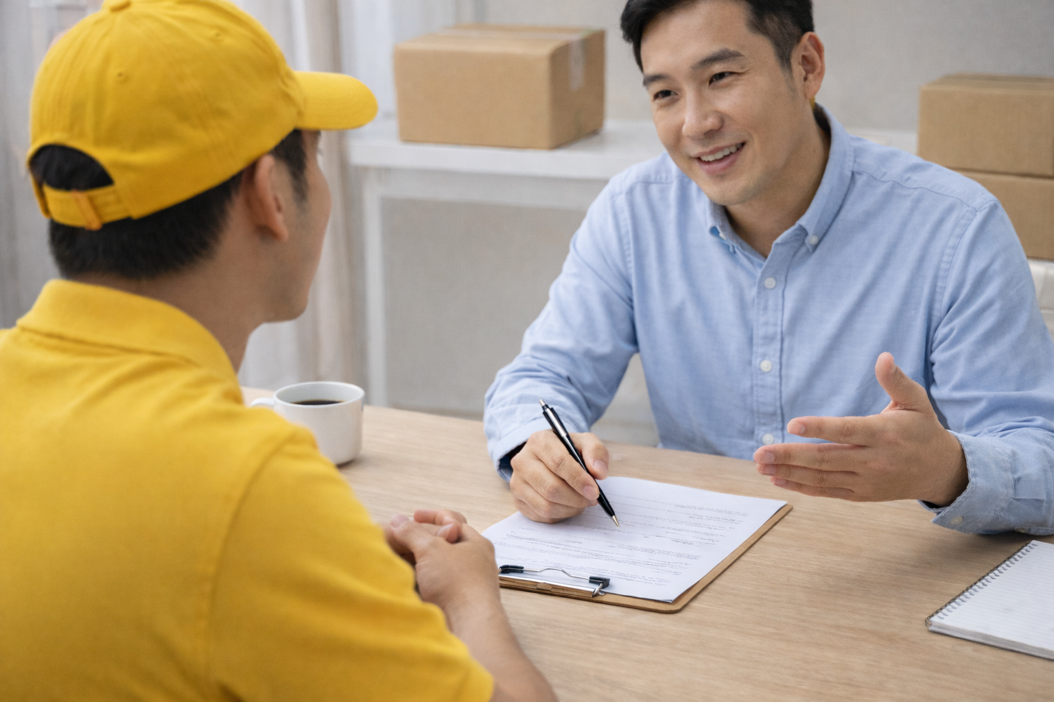 금천구 배송기사 등록 안내 절차