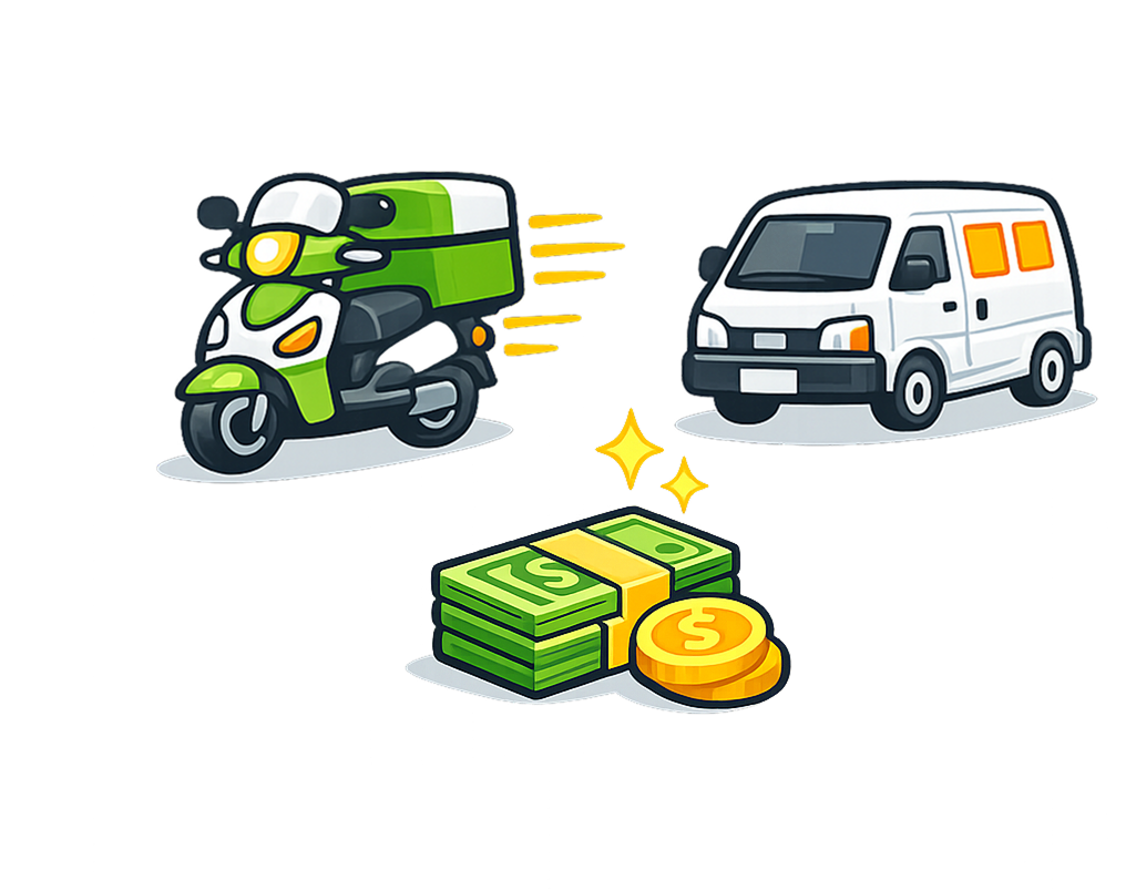 금천구 근거리 즉시 배송 기사 모집