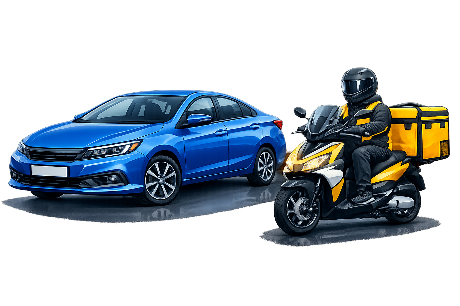 금천구 배송기사 오토바이 승용차 운행