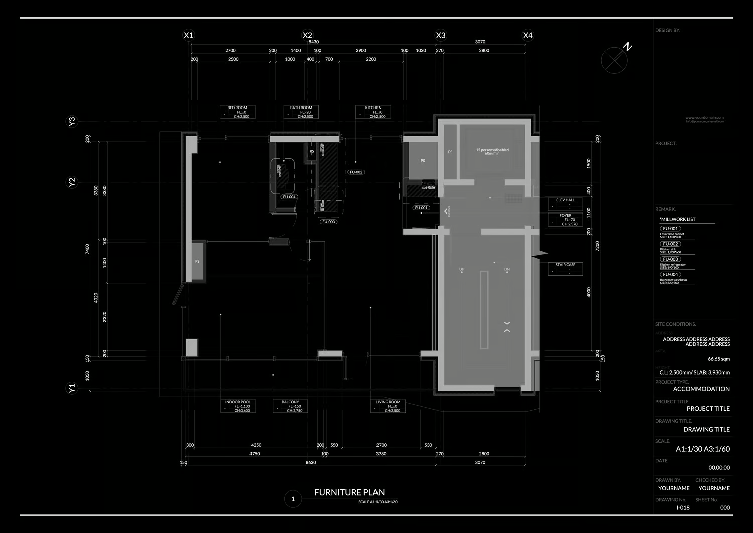 캐드, 오토캐드, 오토캐드 도면, 인테리어 오토캐드