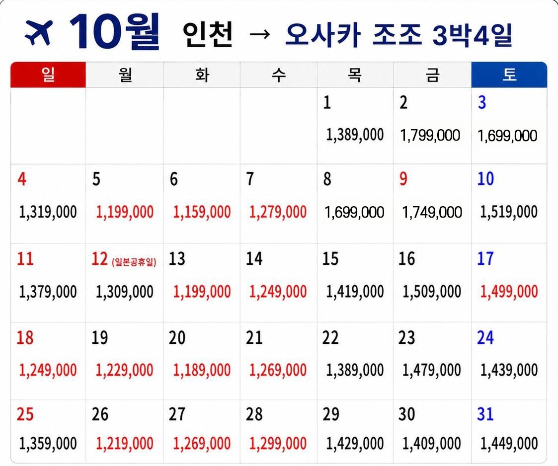 ✅오사카 명문2색 골프투어 ✅