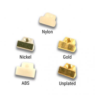 Kluson USA Saddle Set Of 6 For Nonwired ABR-1 Tune-O-Matic Bridges