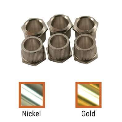 Kluson Replacement Hex Head Bushing Set For Deluxe Or Supreme Series Tuning Machines & Vintage Gibson Or Martin Guitars