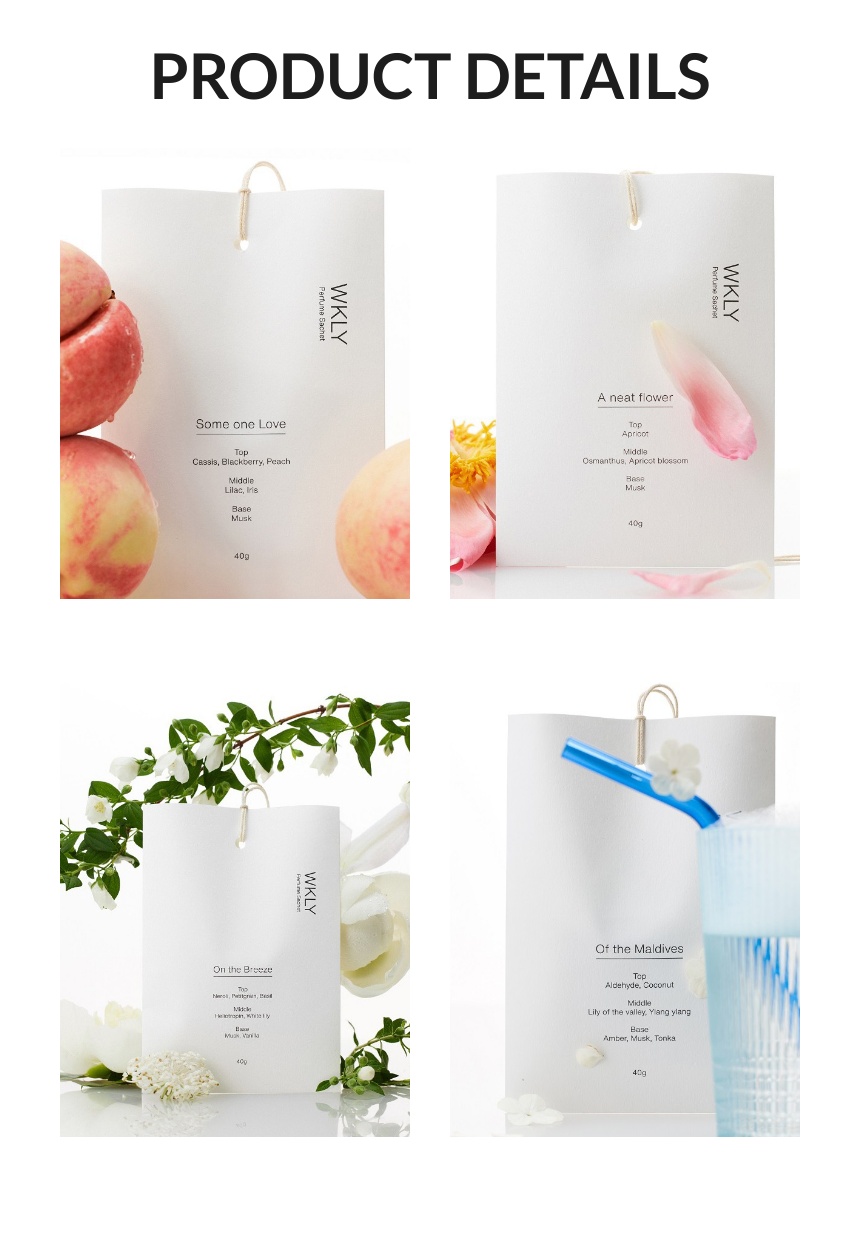 Perfume Sachet 4 types (40g/10g)