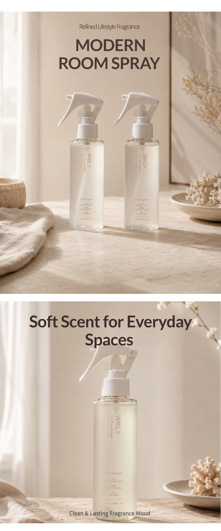 WKLY Perfume Room Spray 120ml