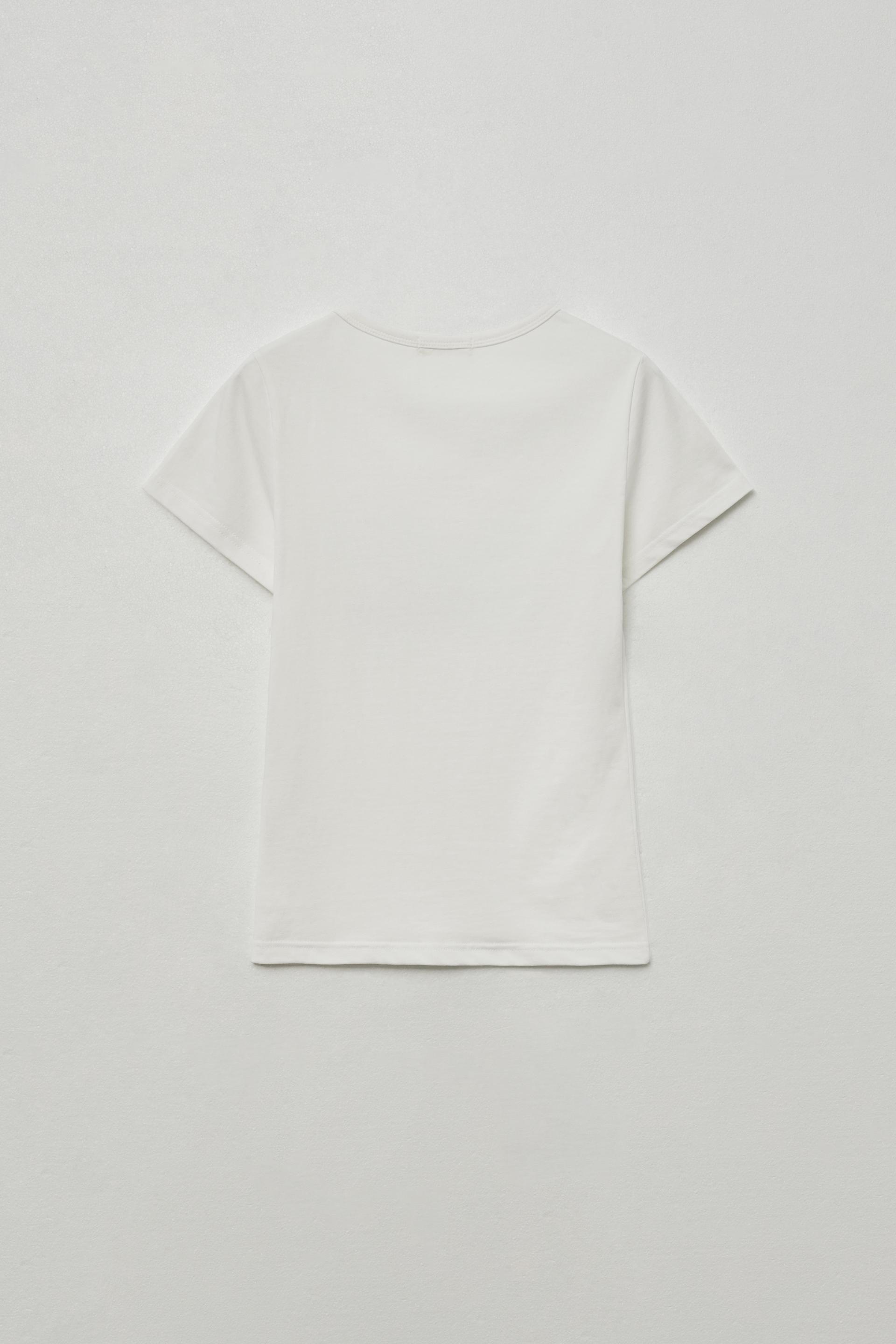 MUSINSA | HELENE PARIS Angel Lettering Cubic Half T-Shirt