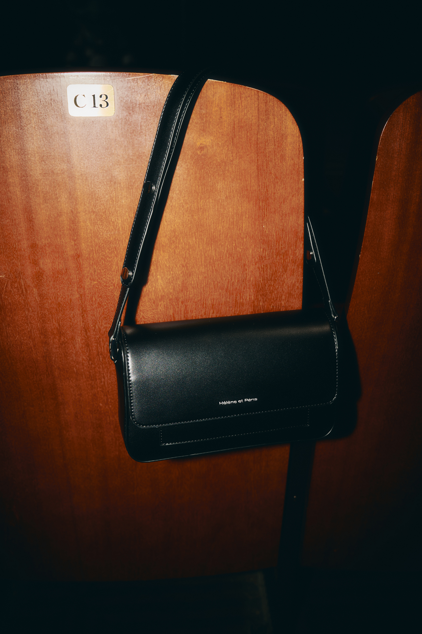ショルダーバッグ・ポシェット [HELENE PARIS] Maroon Square Shoulder Bag MUSINSA | HELENE PARIS Maroon square shoulder bag